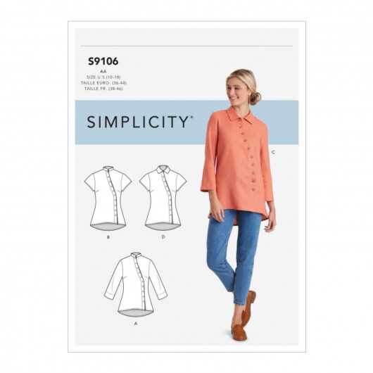 Simplicity Paper Sewing Pattern 9106