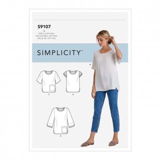 Simplicity Paper Sewing Pattern 9107