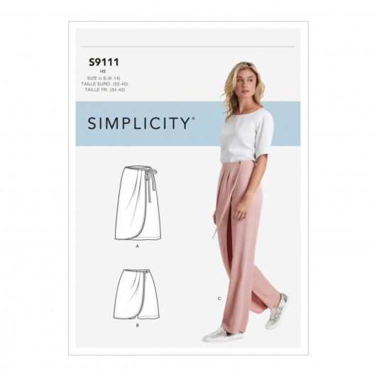 Simplicity Paper Sewing Pattern 9111