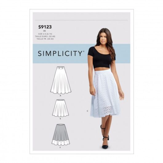 Simplicity Paper Sewing Pattern 9123