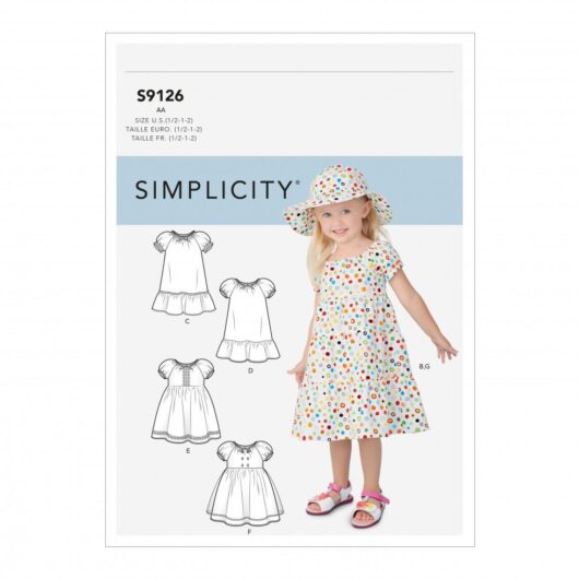 Simplicity Paper Sewing Pattern 9126
