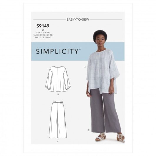 Simplicity Paper Sewing Pattern 9149