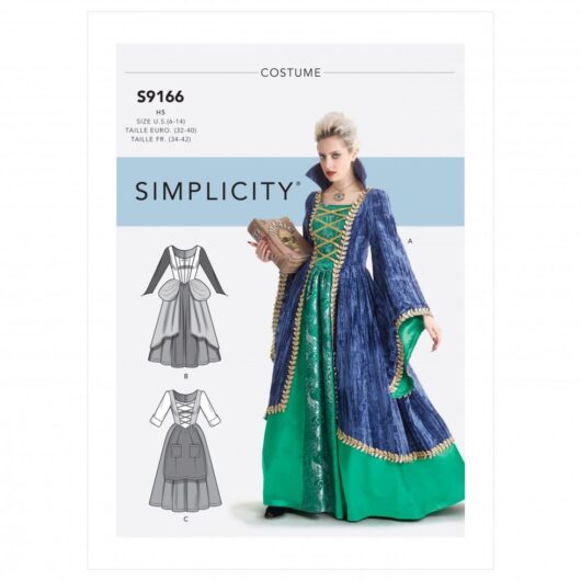 Simplicity Paper Sewing Pattern 9166