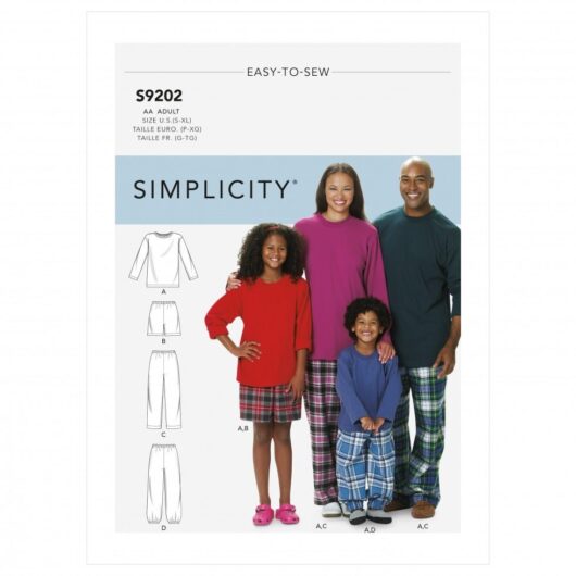 Simplicity Paper Sewing Pattern 9202