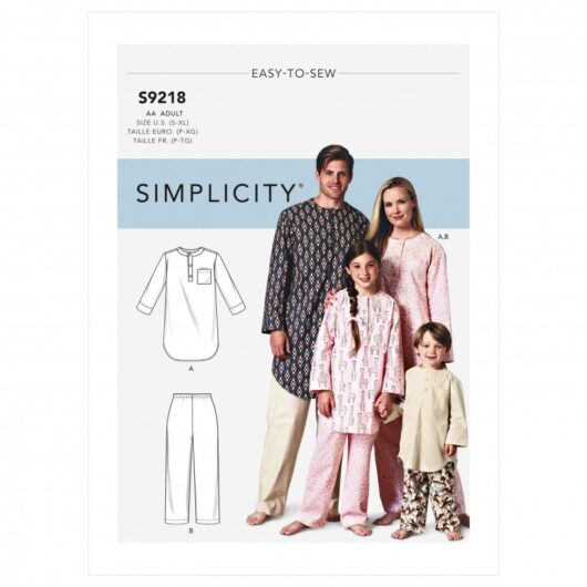 Simplicity Paper Sewing Pattern 9218