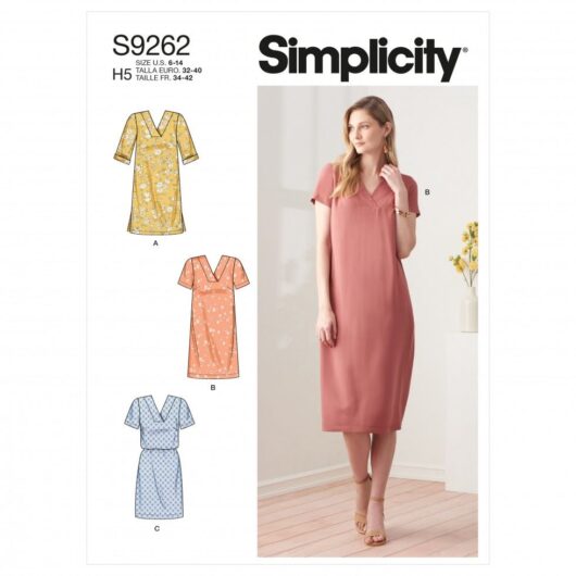 Simplicity Paper Sewing Pattern 9262