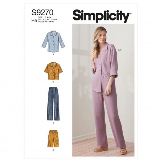 Simplicity Paper Sewing Pattern 9270