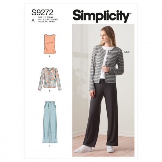 Simplicity Paper Sewing Pattern 9272