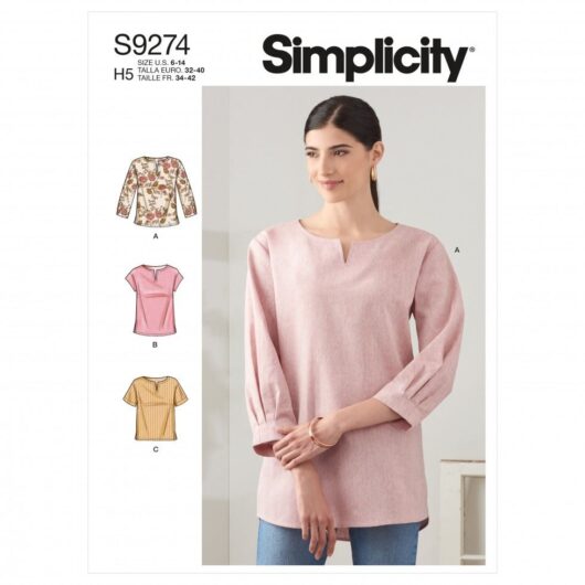 Simplicity Paper Sewing Pattern 9274