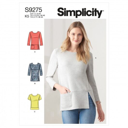 Simplicity Paper Sewing Pattern 9275