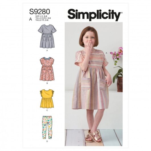 Simplicity Paper Sewing Pattern 9280