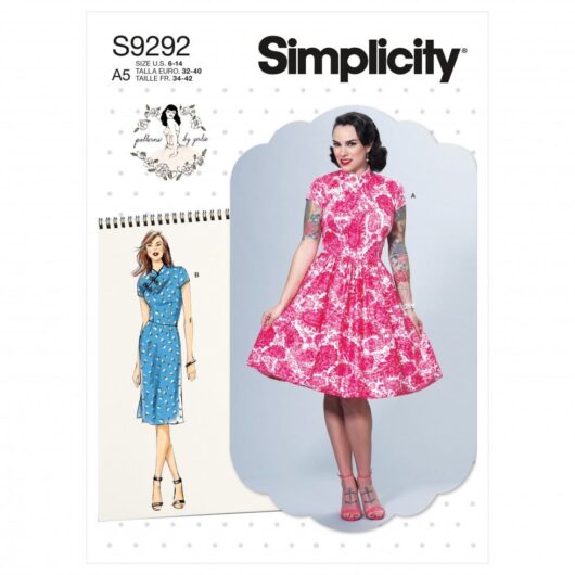Simplicity Paper Sewing Pattern 9292