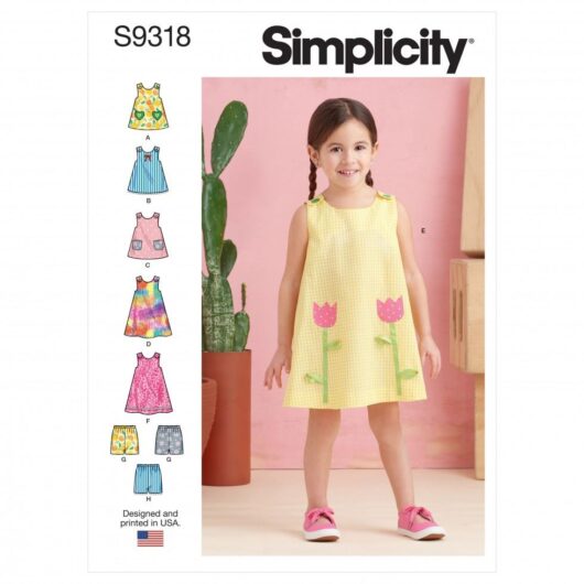 Simplicity Paper Sewing Pattern 9318