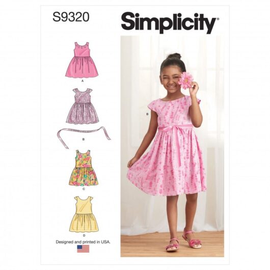 Simplicity Paper Sewing Pattern 9320