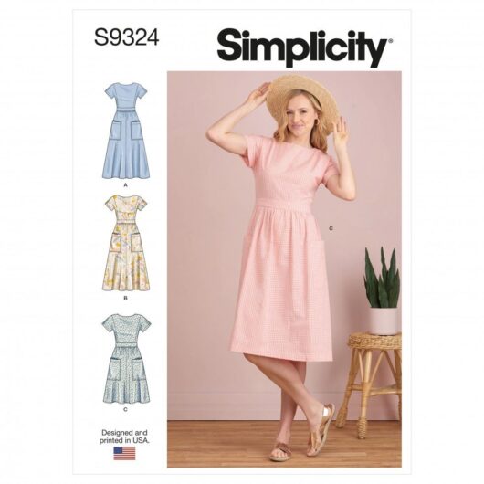 Simplicity Paper Sewing Pattern 9324