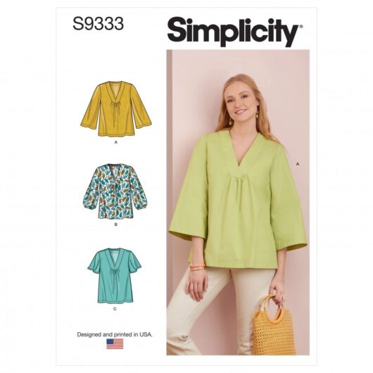 Simplicity Paper Sewing Pattern 9333