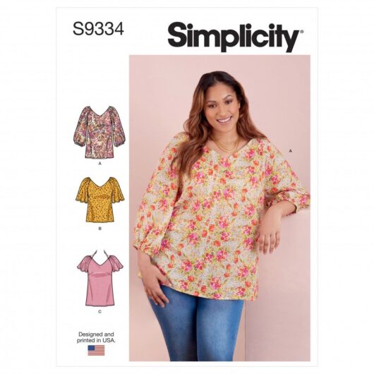 Simplicity Paper Sewing Pattern 9334