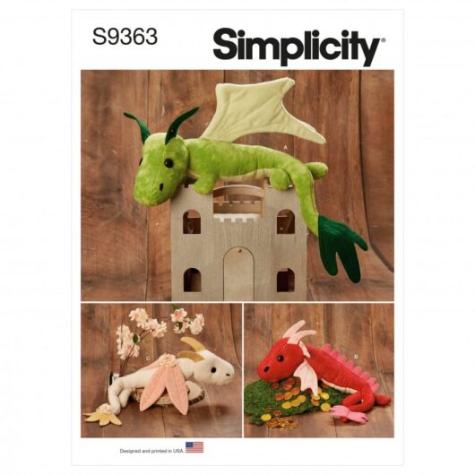 Simplicity Paper Sewing Pattern 9363