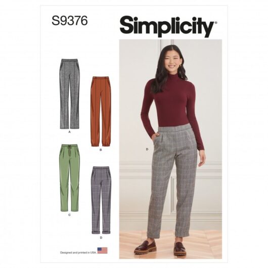 Simplicity Paper Sewing Pattern 9376