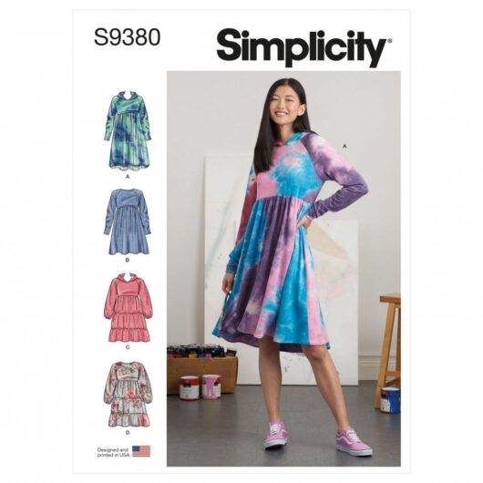Simplicity Paper Sewing Pattern 9380