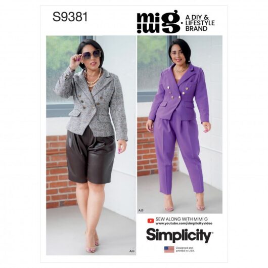 Simplicity Paper Sewing Pattern 9381