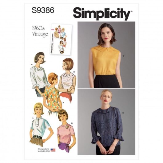 Simplicity Paper Sewing Pattern 9386