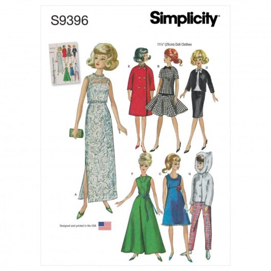 Simplicity Paper Sewing Pattern 9396