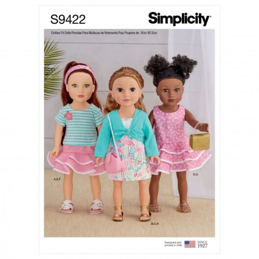 Simplicity Paper Sewing Pattern 9422