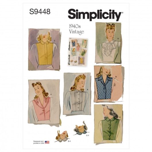 Simplicity Paper Sewing Pattern 9448