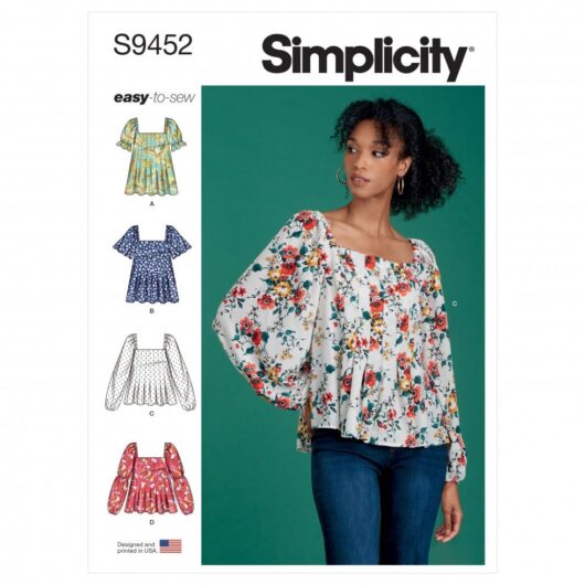 Simplicity Paper Sewing Pattern 9452