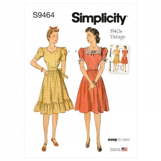 Simplicity Paper Sewing Pattern 9464