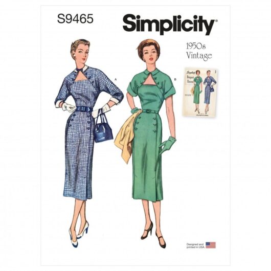 Simplicity Paper Sewing Pattern 9465