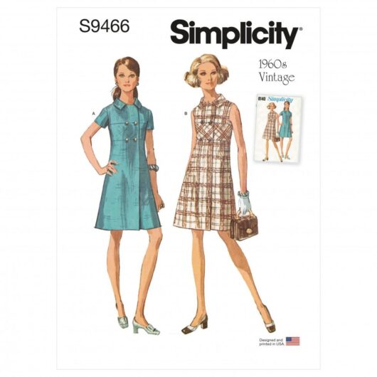 Simplicity Paper Sewing Pattern 9466