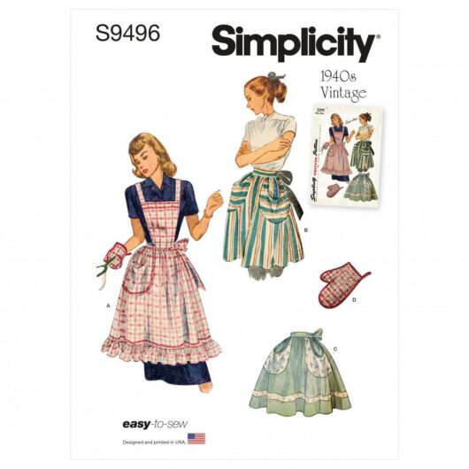 Simplicity Paper Sewing Pattern 9496