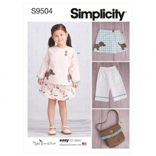 Simplicity Paper Sewing Pattern 9504