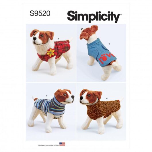 Simplicity Paper Sewing Pattern 9520