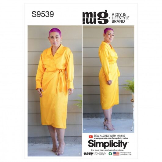 Simplicity Paper Sewing Pattern 9539