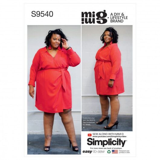 Simplicity Paper Sewing Pattern 9540
