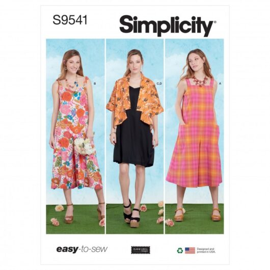 Simplicity Paper Sewing Pattern 9541