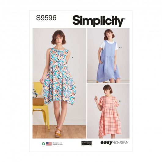 Simplicity Paper Sewing Pattern 9596