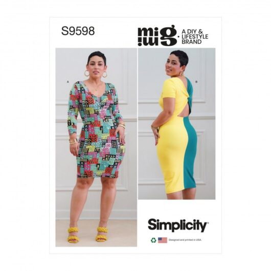 Simplicity Paper Sewing Pattern 9598