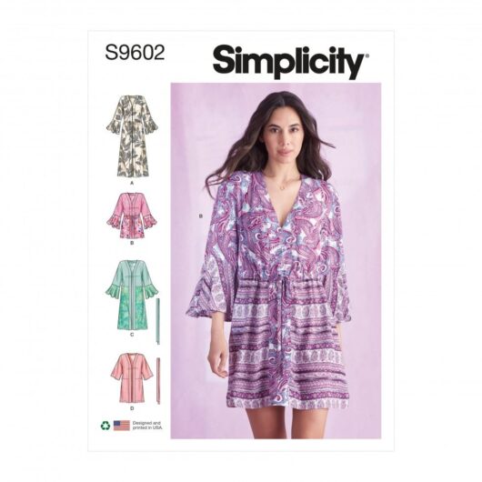 Simplicity Paper Sewing Pattern 9602