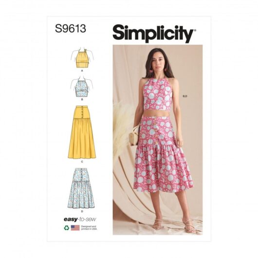 Simplicity Paper Sewing Pattern 9613