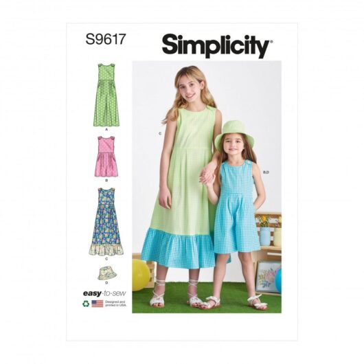 Simplicity Paper Sewing Pattern 9617