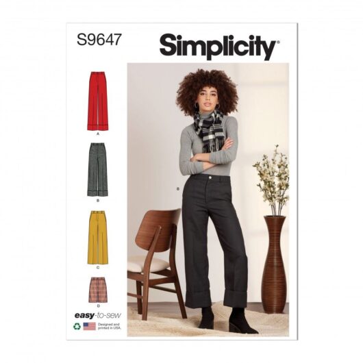 Simplicity Paper Sewing Pattern 9647