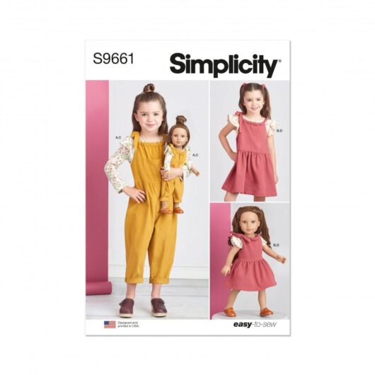 Simplicity Paper Sewing Pattern 9661