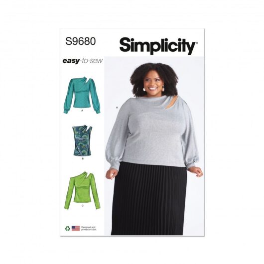 Simplicity Paper Sewing Pattern 9680