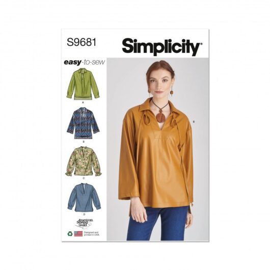 Simplicity Paper Sewing Pattern 9681