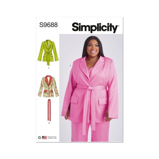 Simplicity Paper Sewing Pattern 9688