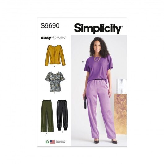 Simplicity Paper Sewing Pattern 9690